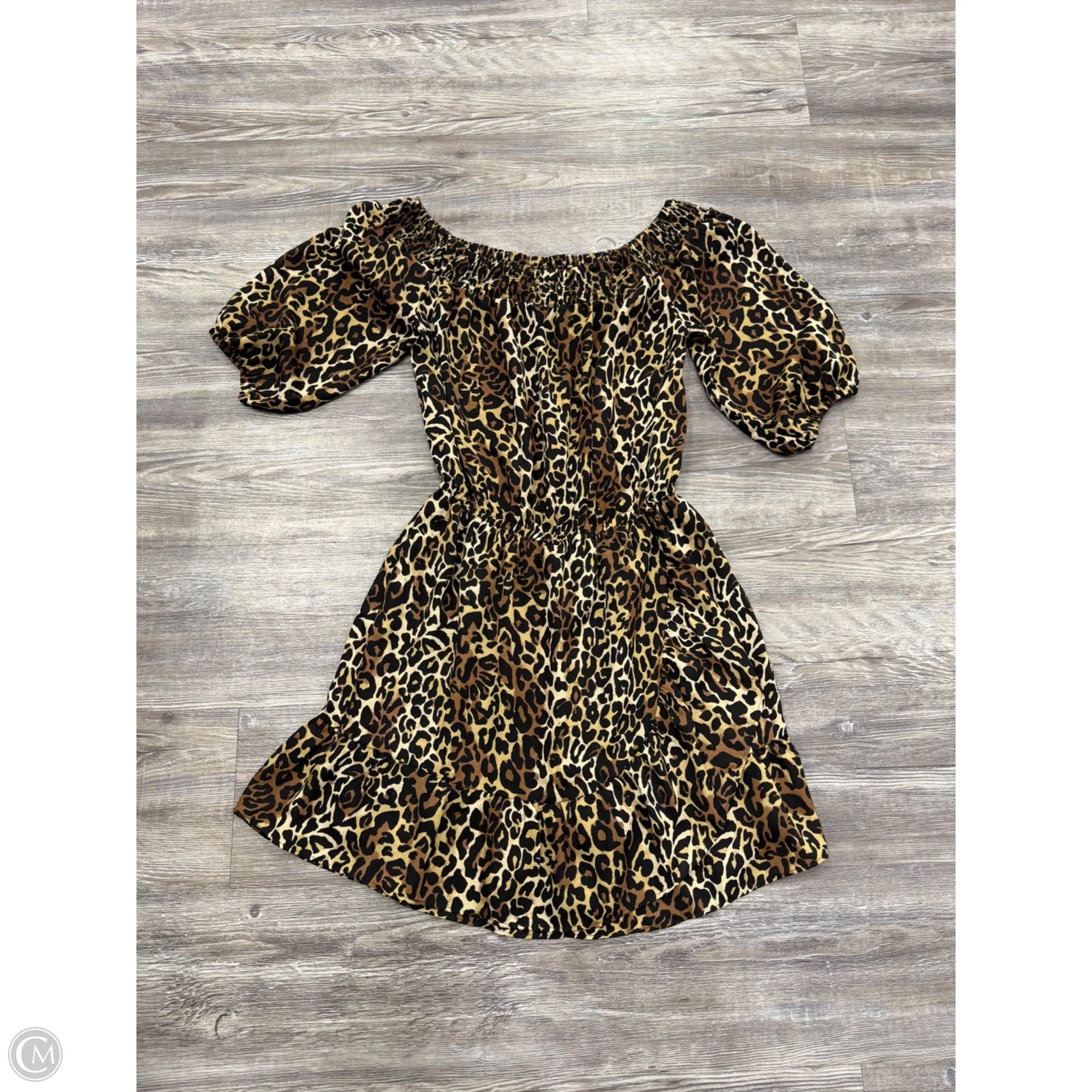 leopard print dress designer 89397 Amarra