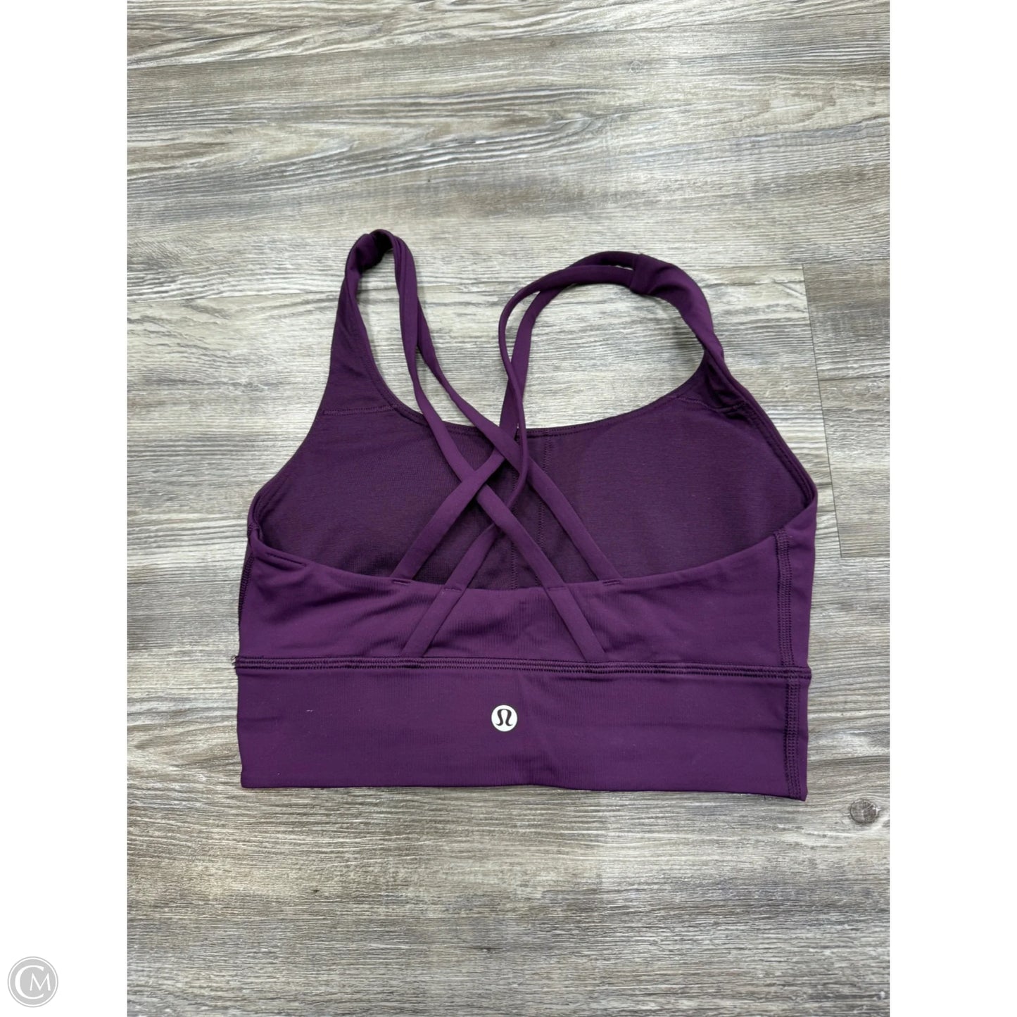 Athletic Bra By Lululemon In Purple, Size: 4