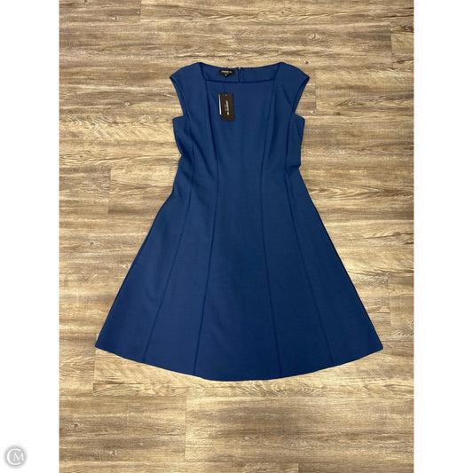 Dress Designer By Lafayette 148 In Blue, Size: M