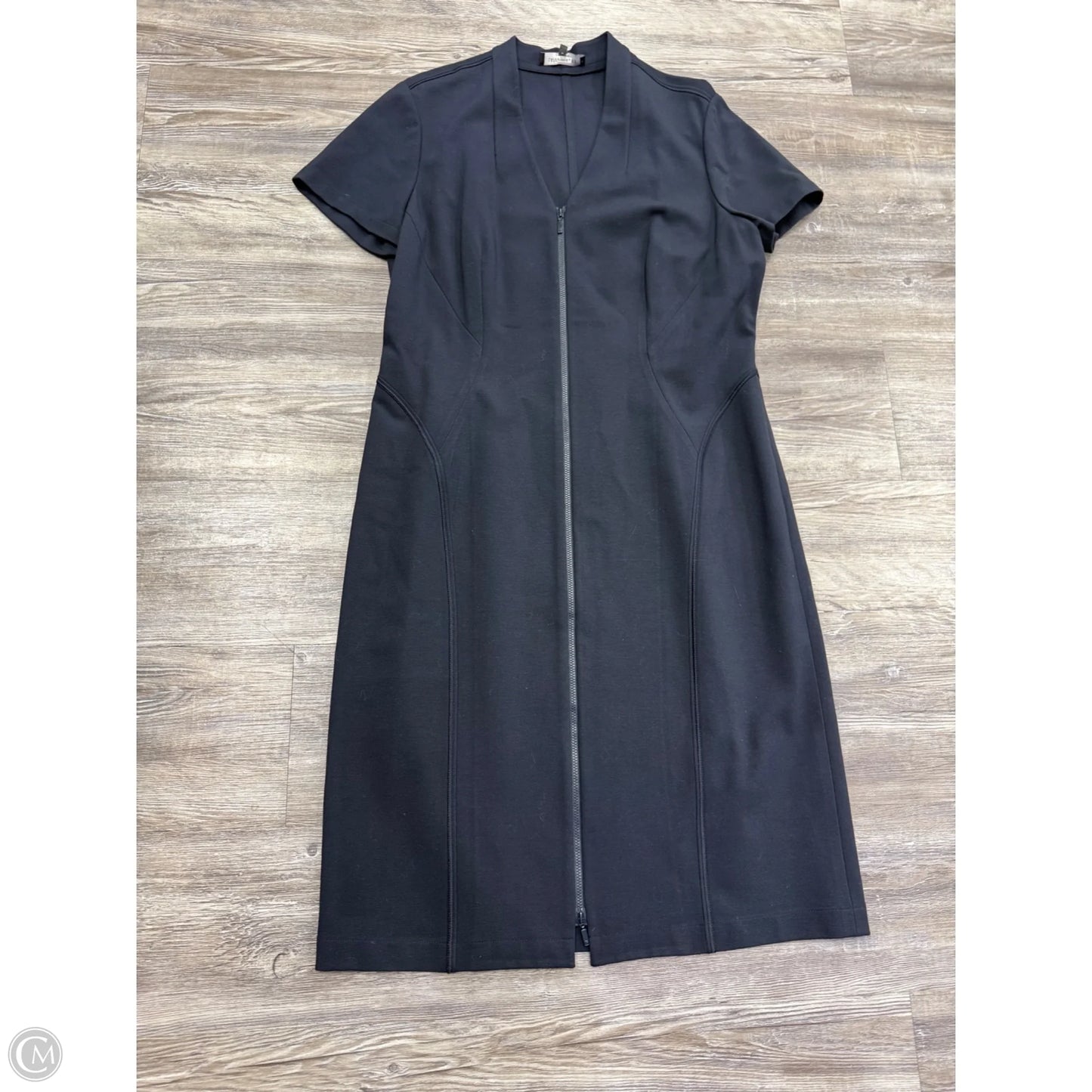 Dress Designer By Lafayette 148 In Navy, Size: 14