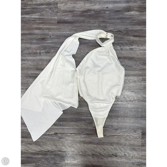 Bodysuit By Cmb In White, Size: Xs