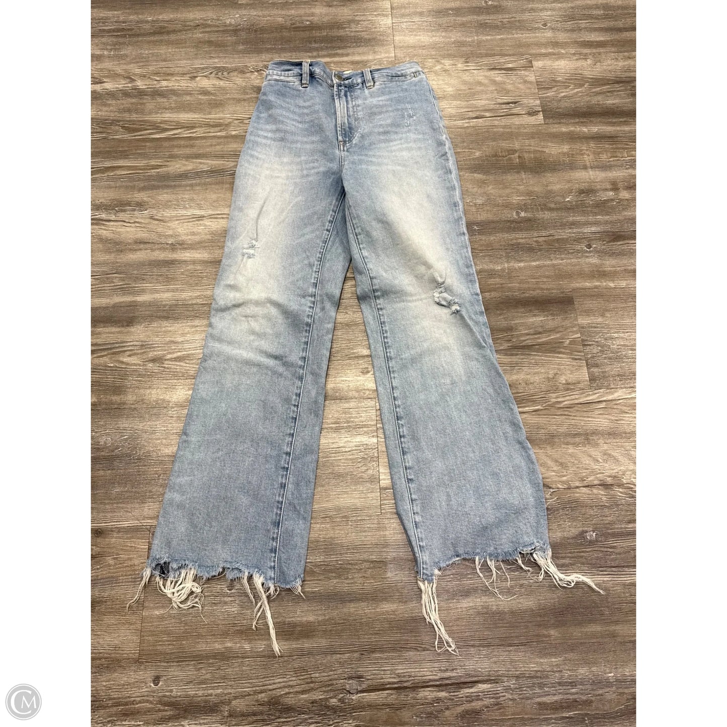 Jeans Designer By Alice + Olivia In Blue Denim, Size: 0