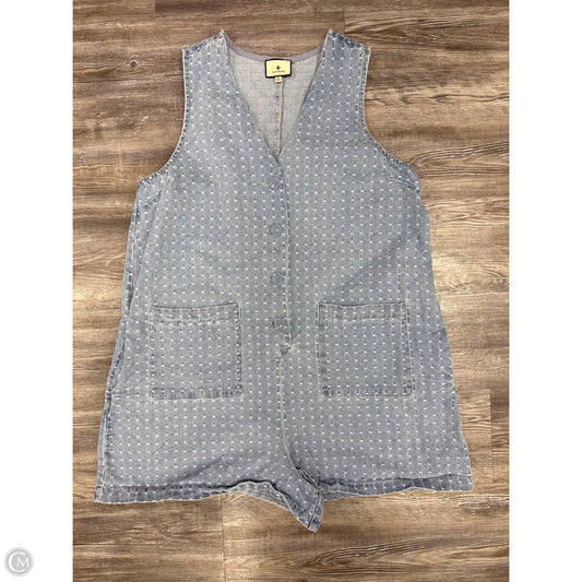Romper By Tuckernuck In Blue Denim, Size: Xl