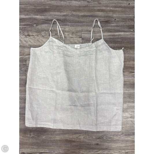 Top Sleeveless By Haven In Grey, Size: Xxl