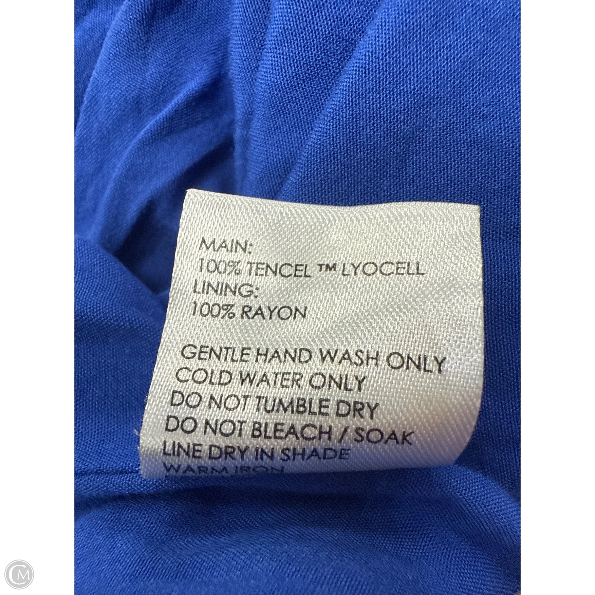 Dress Casual Maxi By Sancia In Blue & White, Size: S – Clothes Mentor Brookfield WI #223