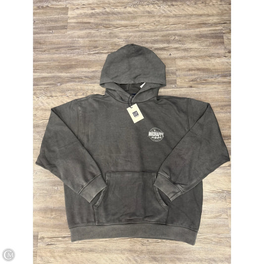 Sweatshirt Hoodie By Gap In Grey, Size: Xl