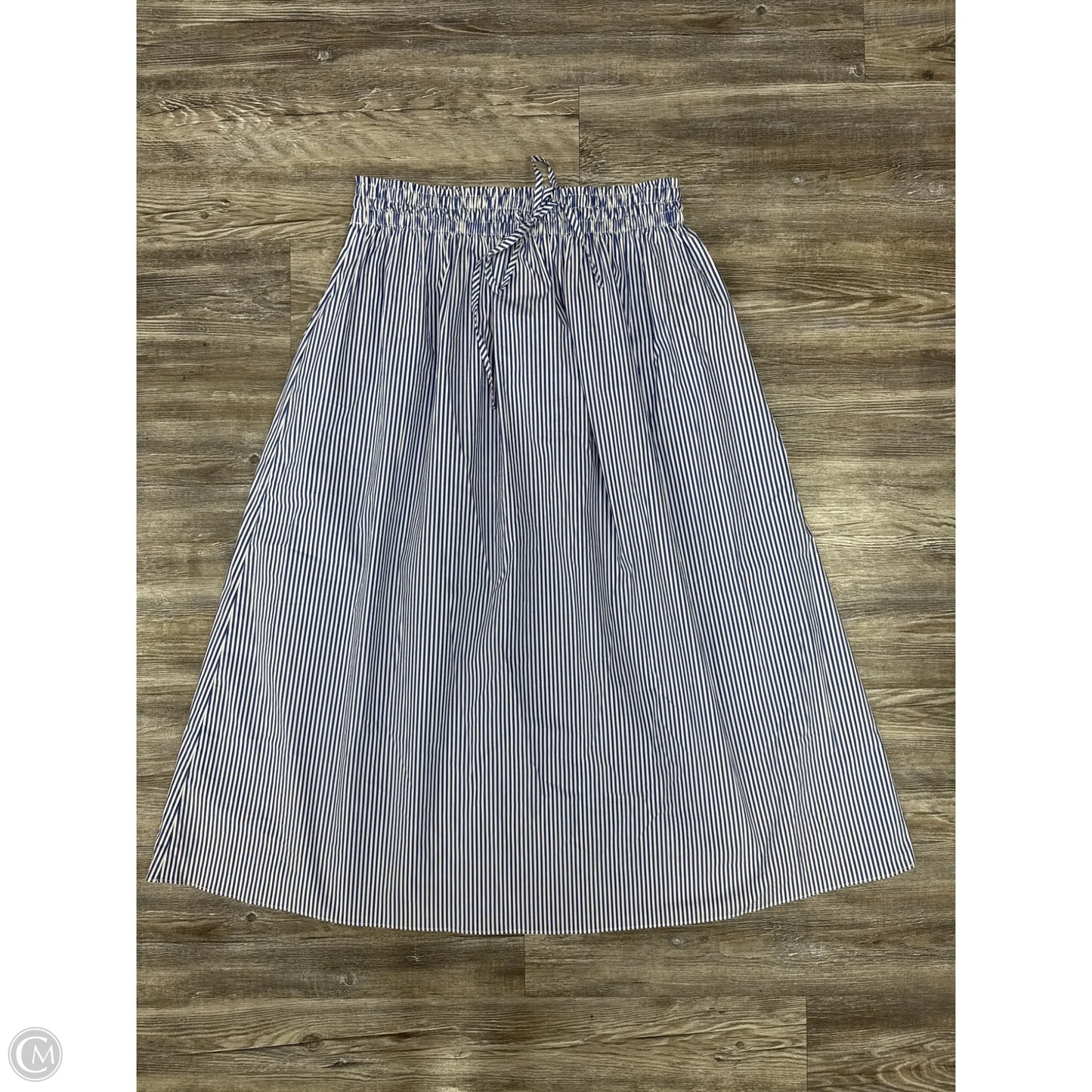 Skirt Midi By Tuckernuck In Striped Pattern, Size: Xl