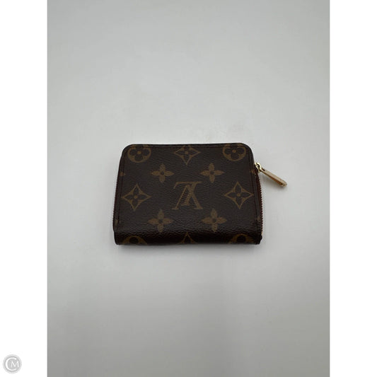 Wallet Luxury Designer By Louis Vuitton, Size: Small