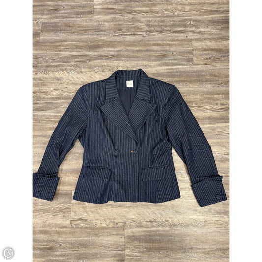 Blazer By Ofuure In Blue Denim, Size: Xl