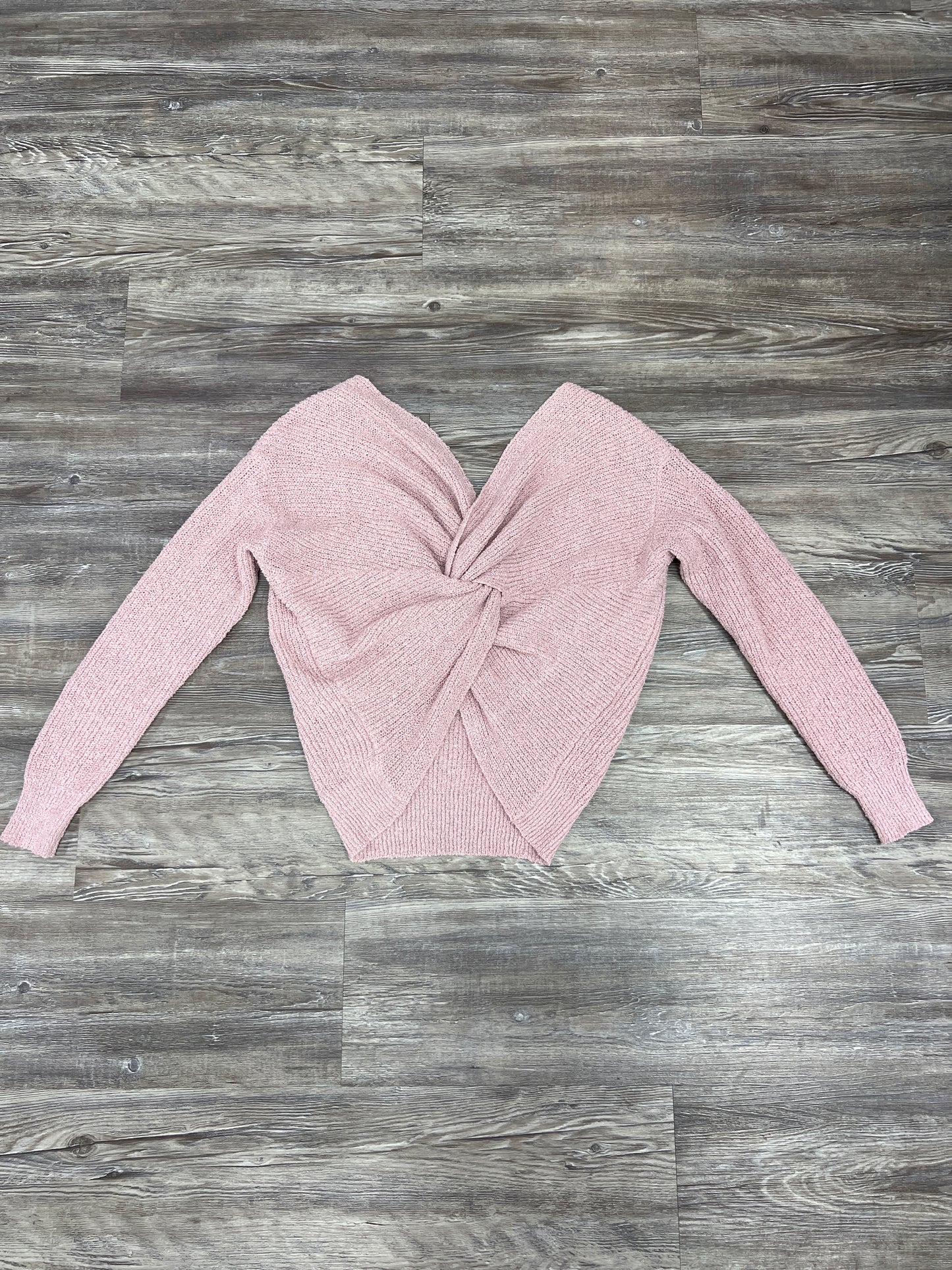 Pink Sweater Line & Dot, Size Xs