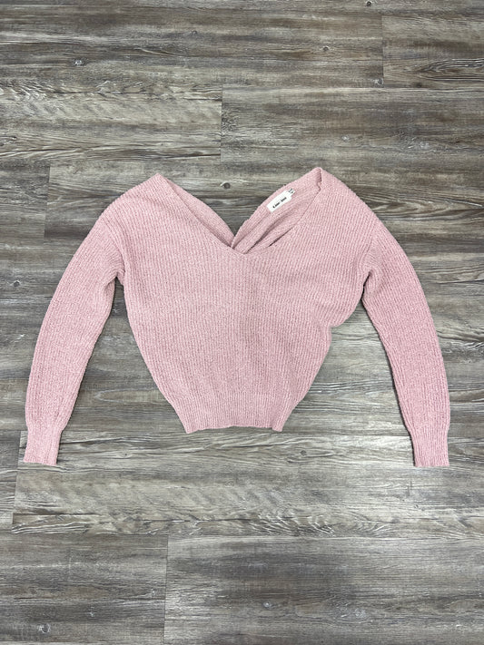 Pink Sweater Line & Dot, Size Xs