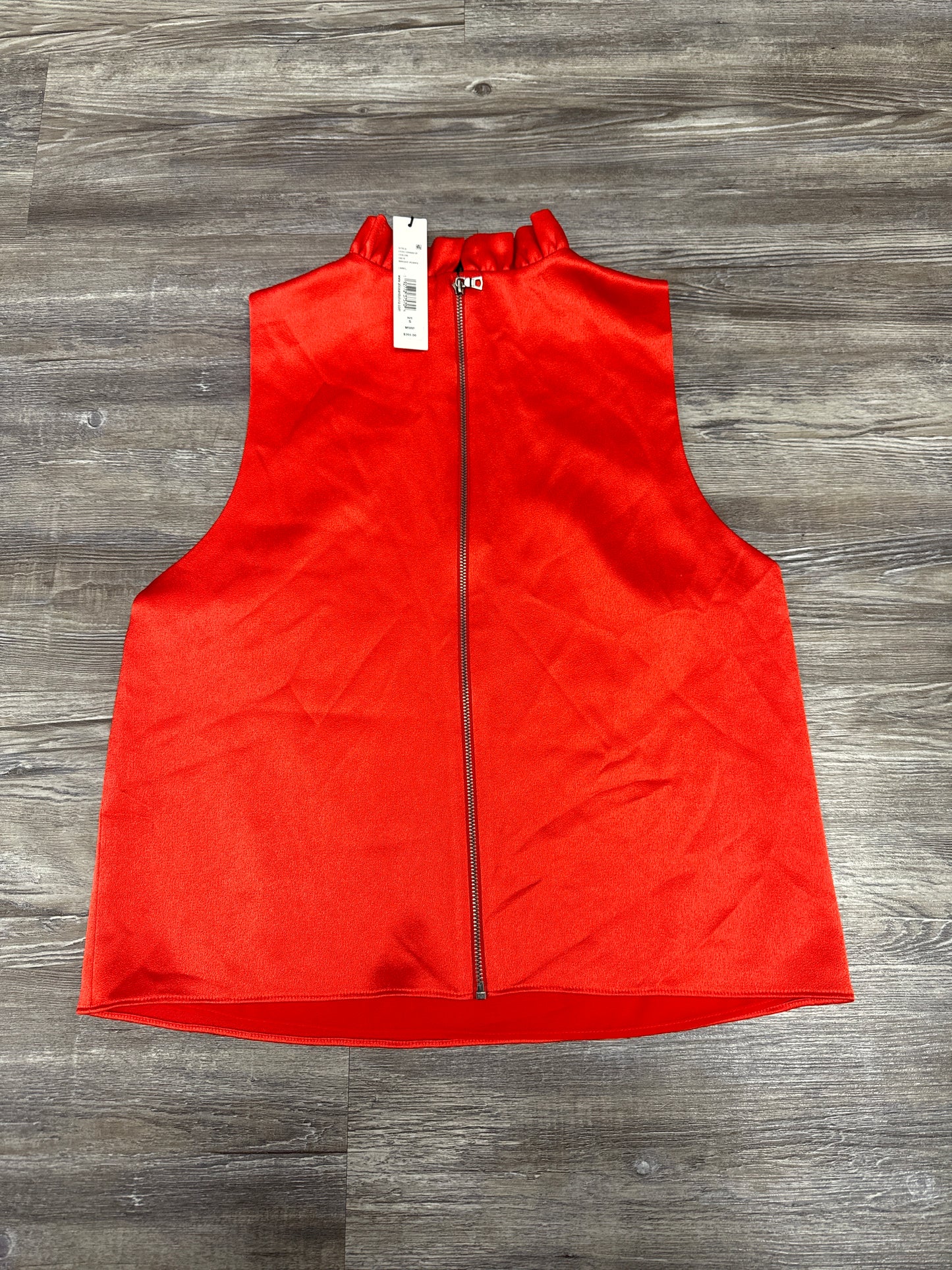 Top Sleeveless Designer By Alice + Olivia In Red, Size: S