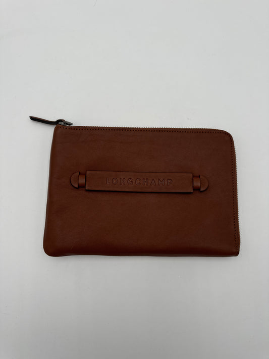 Clutch Designer By Longchamp, Size: Medium