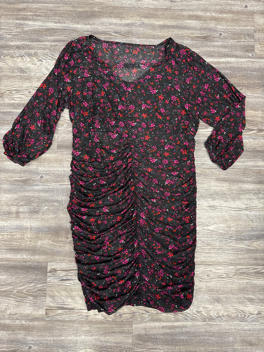 Dress Casual Short By Torrid In Black & Pink, Size: 1x