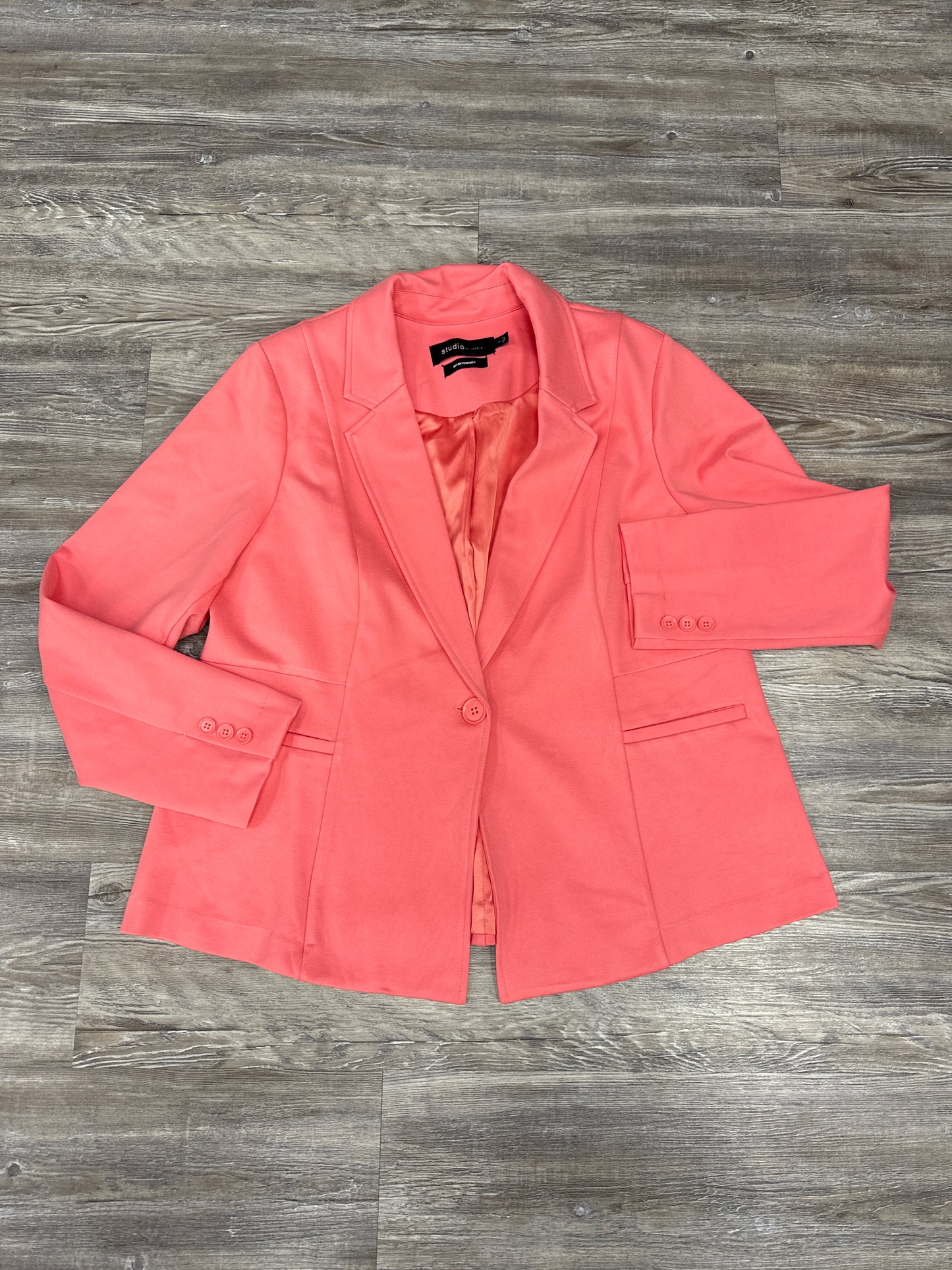 Blazer By Torrid In Pink, Size: 1x