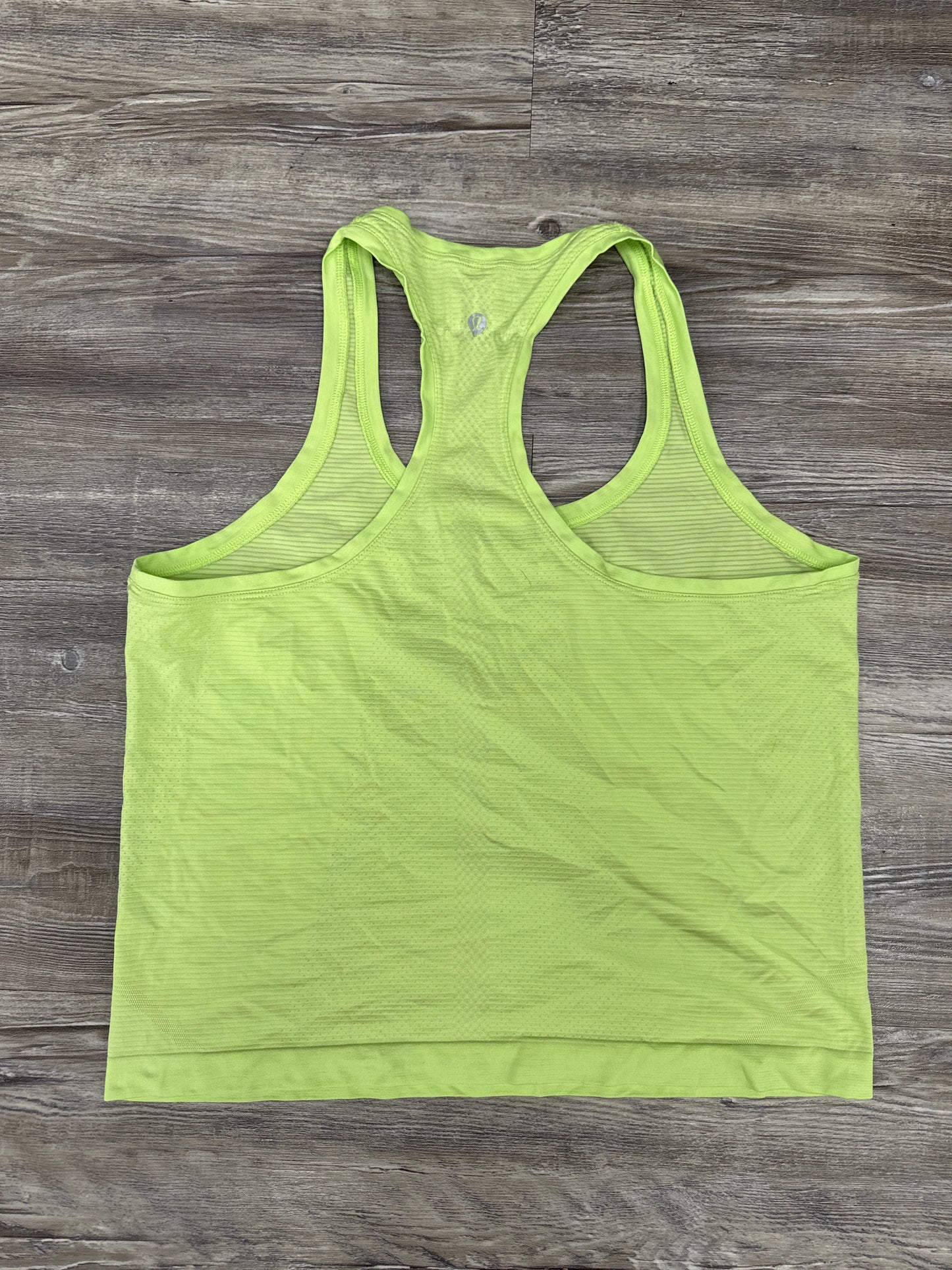 Athletic Tank Top By Lululemon In Green, Size: 10