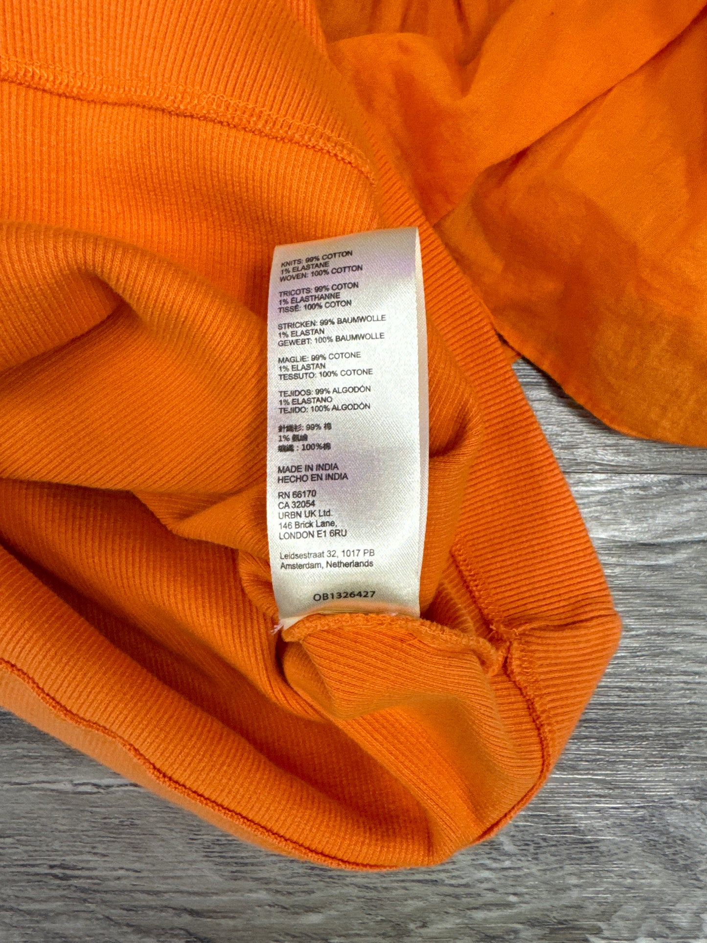 Top Short Sleeve By Maeve In Orange, Size: S