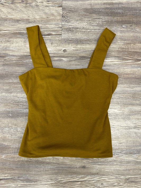 Top Sleeveless Basic By Evereve In Green, Size: S