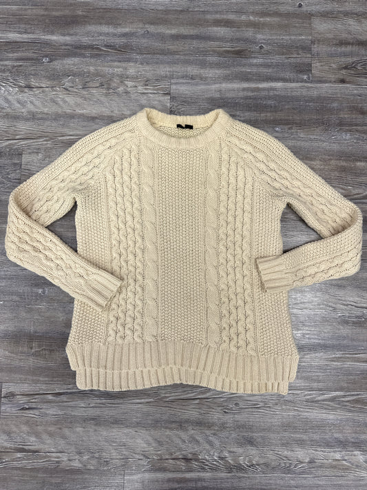 Sweater By Theory In Cream, Size: S