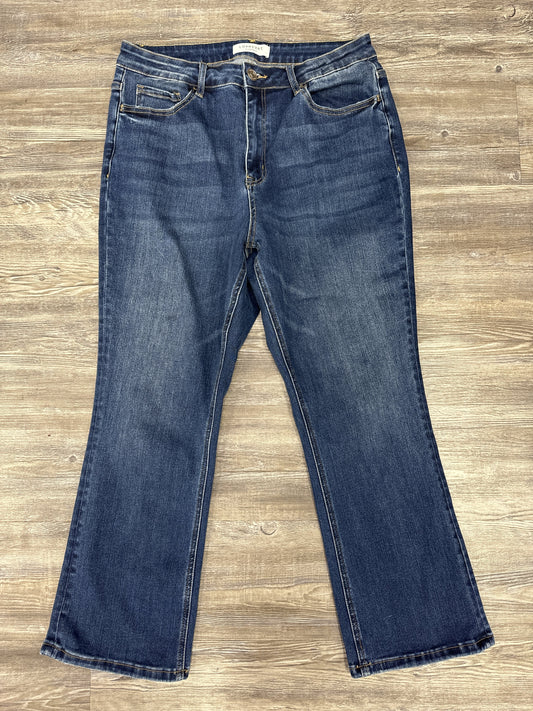 Jeans Straight By Vervet  Size: 16