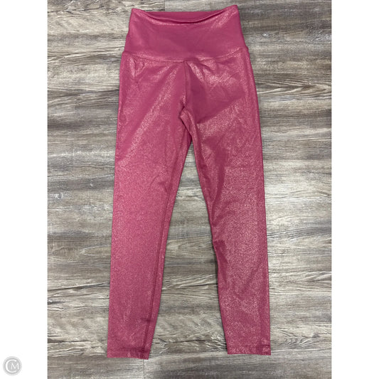 Athletic Leggings By Beyond Yoga In Pink, Size: S