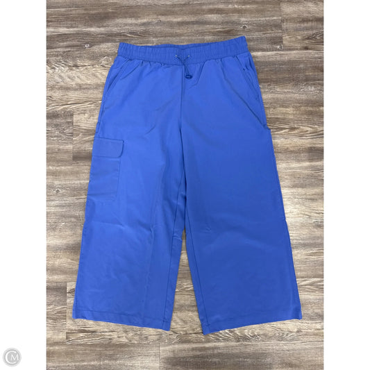 Athletic Capris By Talbots In Blue, Size: M