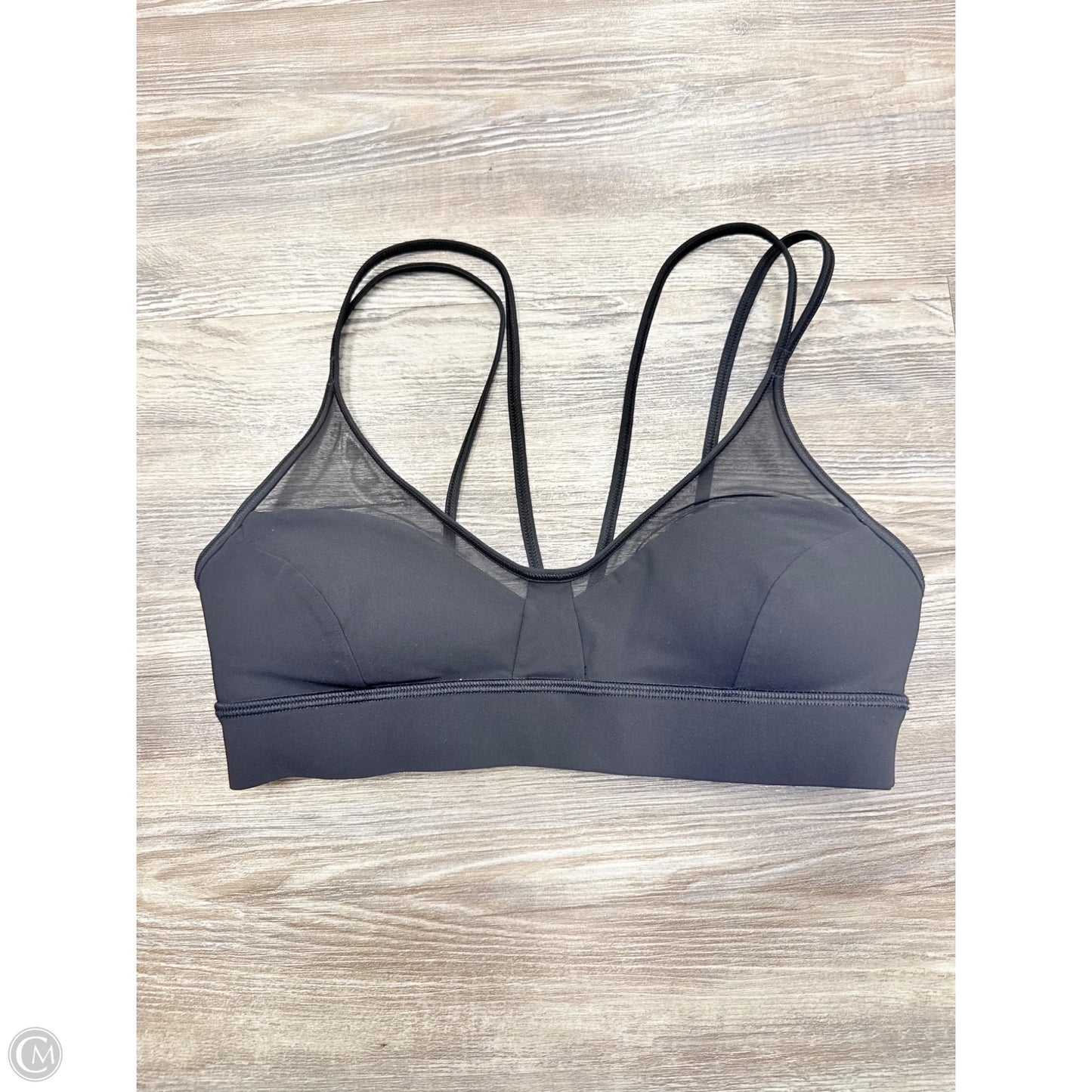 Athletic Bra By Lululemon In Black, Size: 4