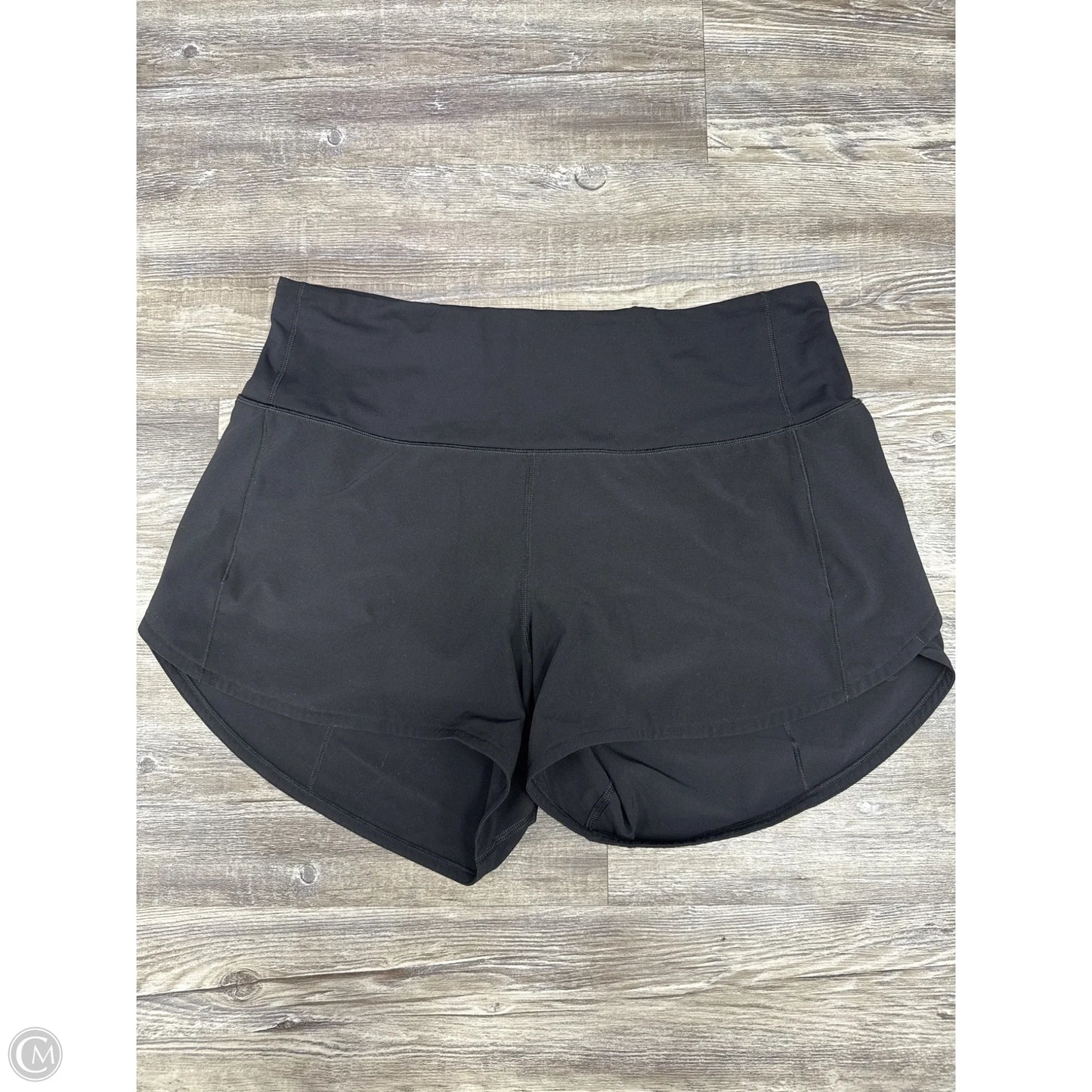 Athletic Shorts By Lululemon In Black, Size: 8