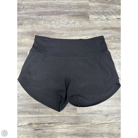 Athletic Shorts By Lululemon In Black, Size: 8