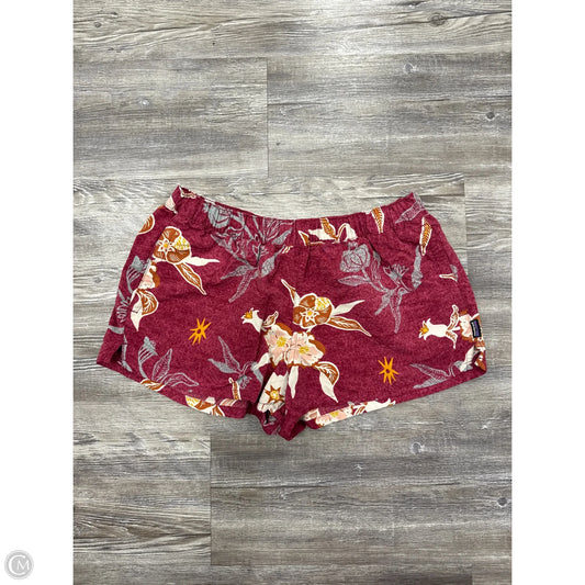 Shorts By Patagonia In Maroon, Size: M