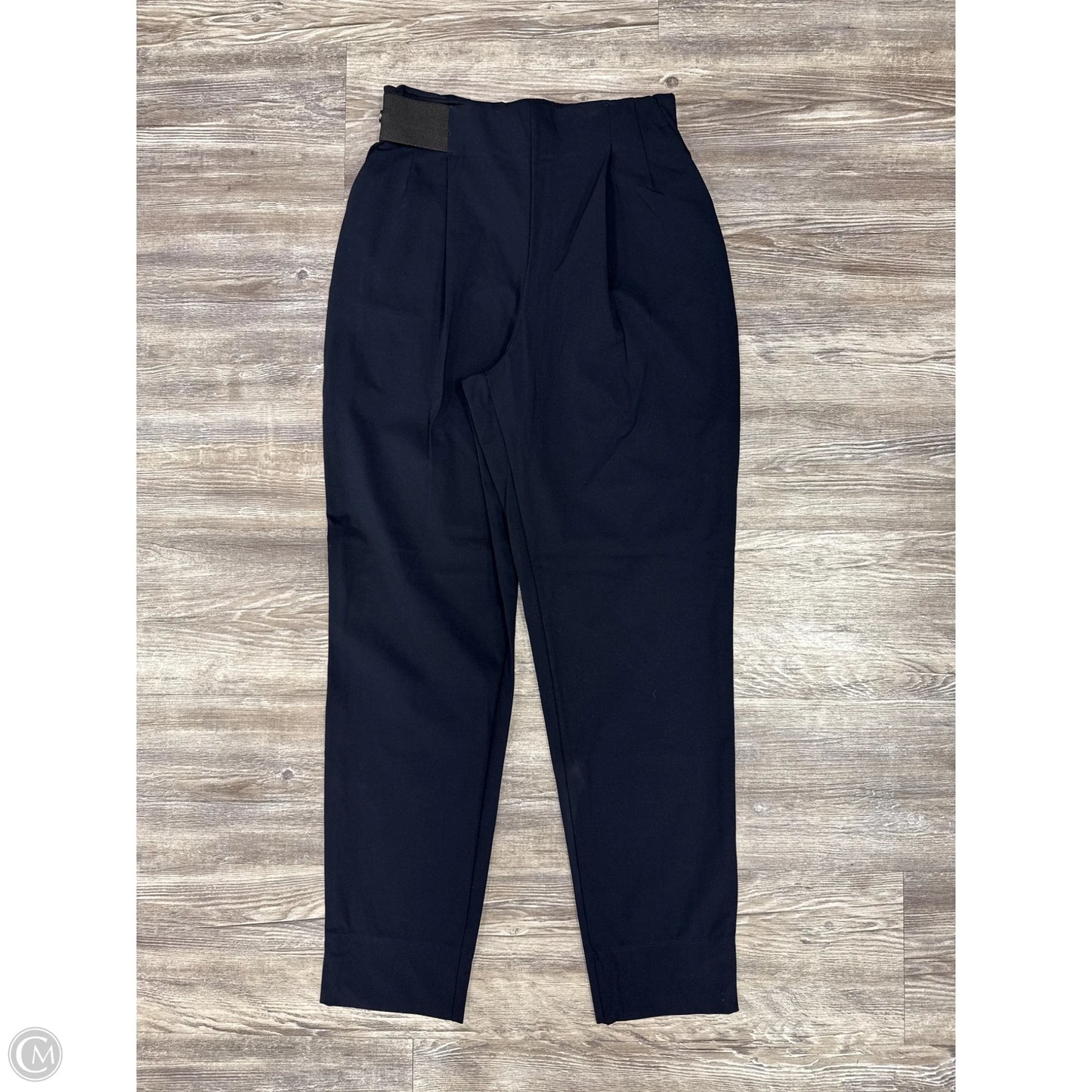 Pants Cropped By A Day In Navy, Size: S