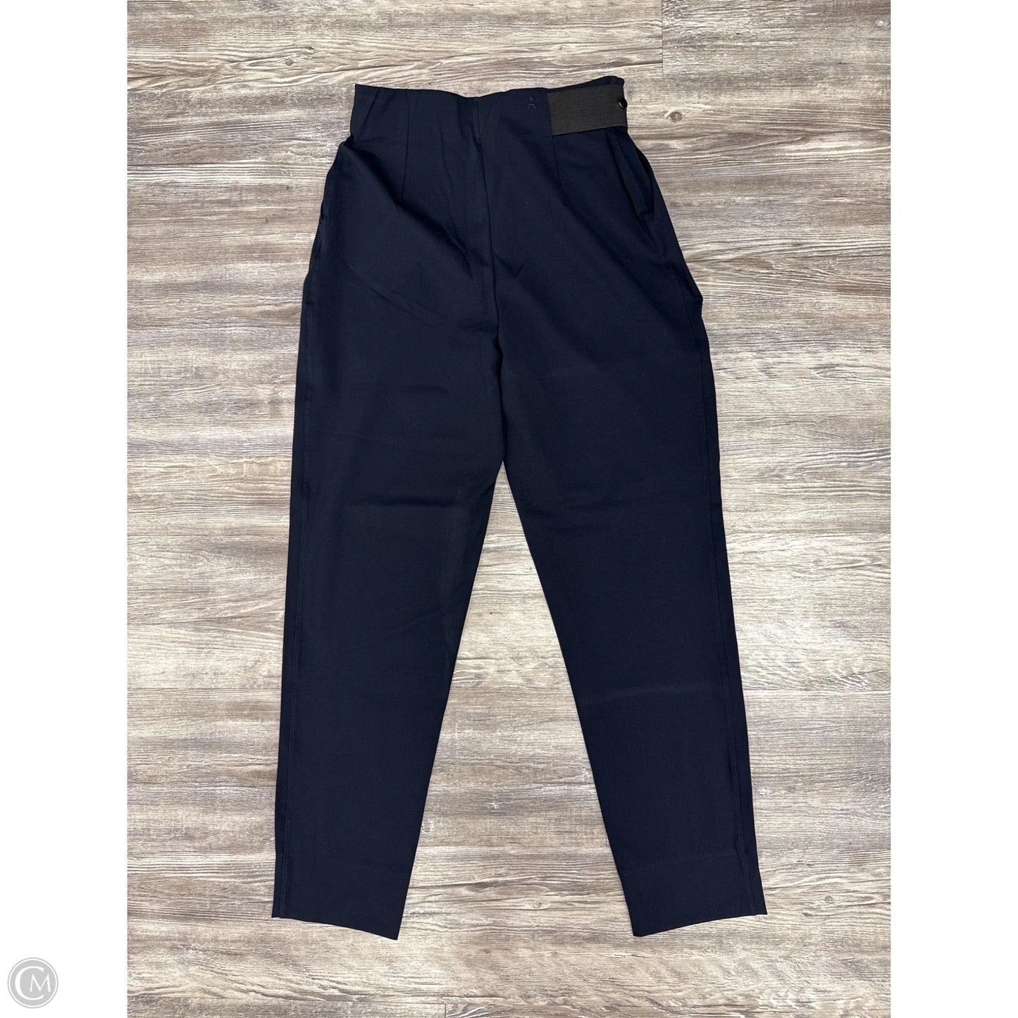 Pants Cropped By A Day In Navy, Size: S