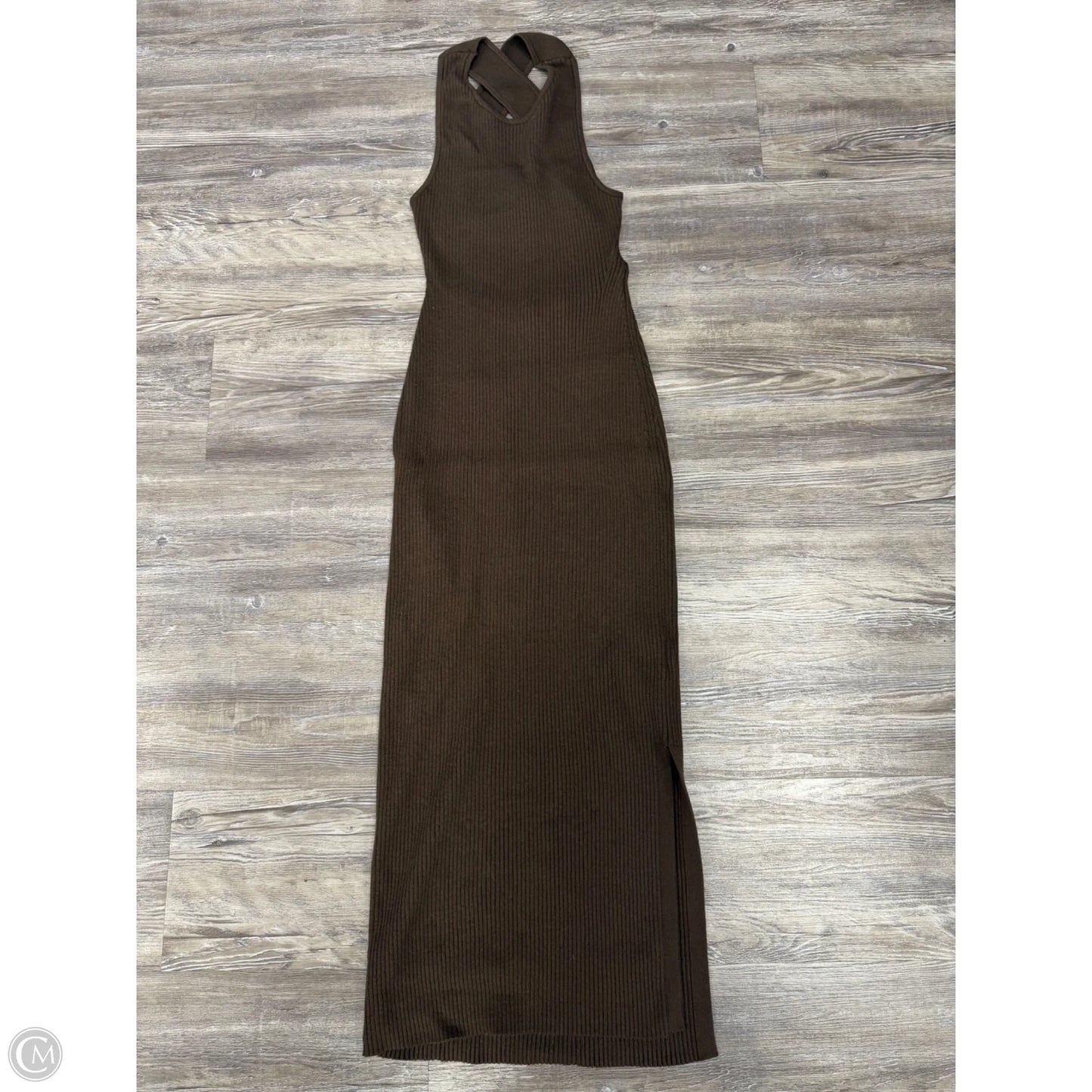 Dress Casual Maxi By AYR In Brown, Size: M