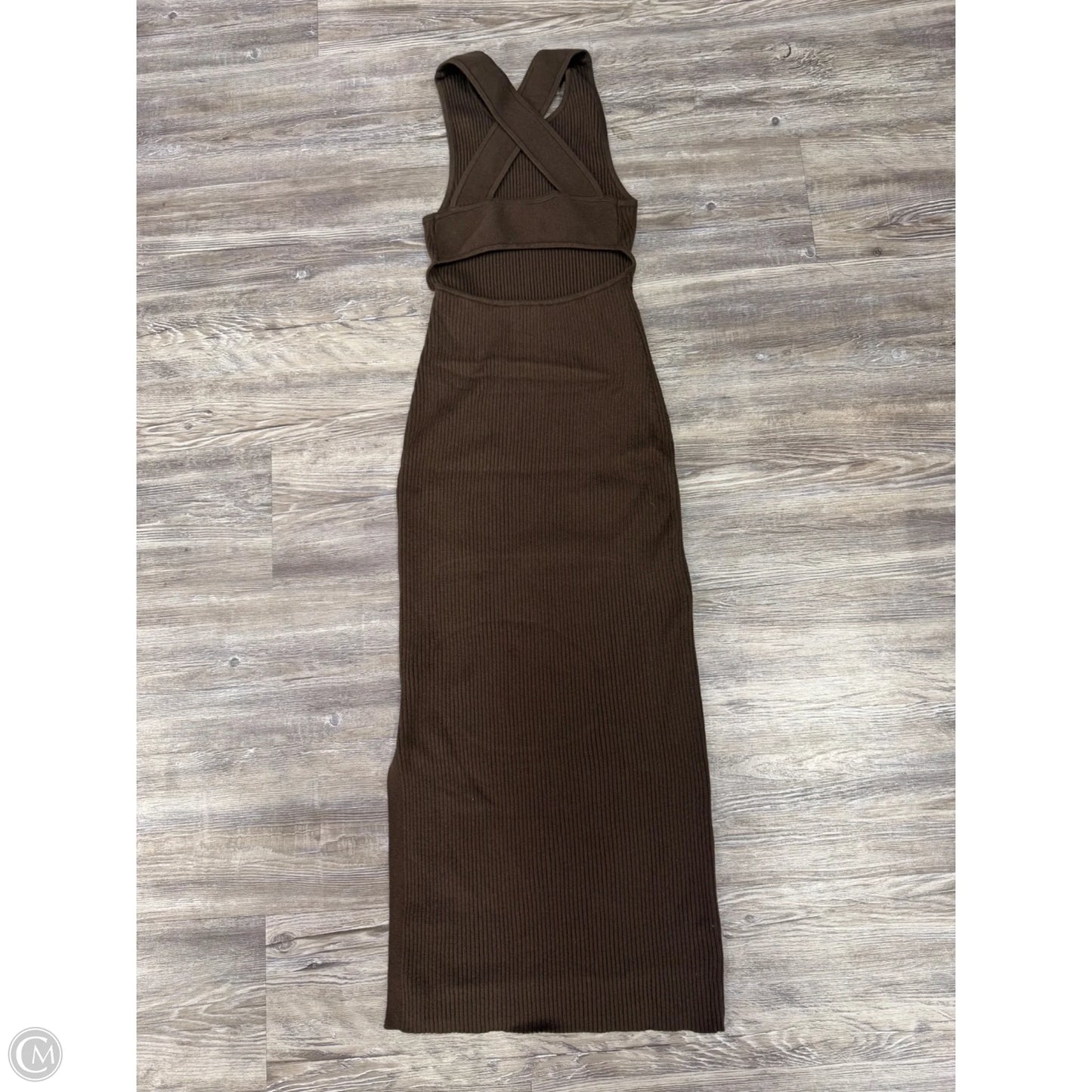 Dress Casual Maxi By AYR In Brown, Size: M