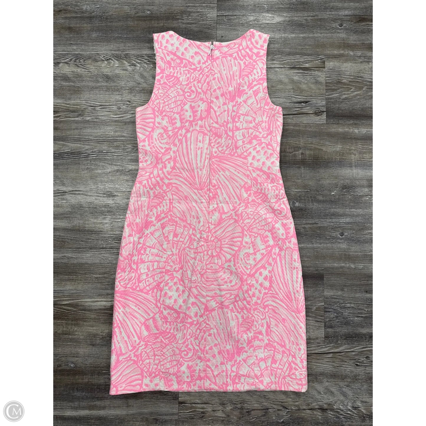 Dress Designer By Lilly Pulitzer In Pink & White, Size: 0