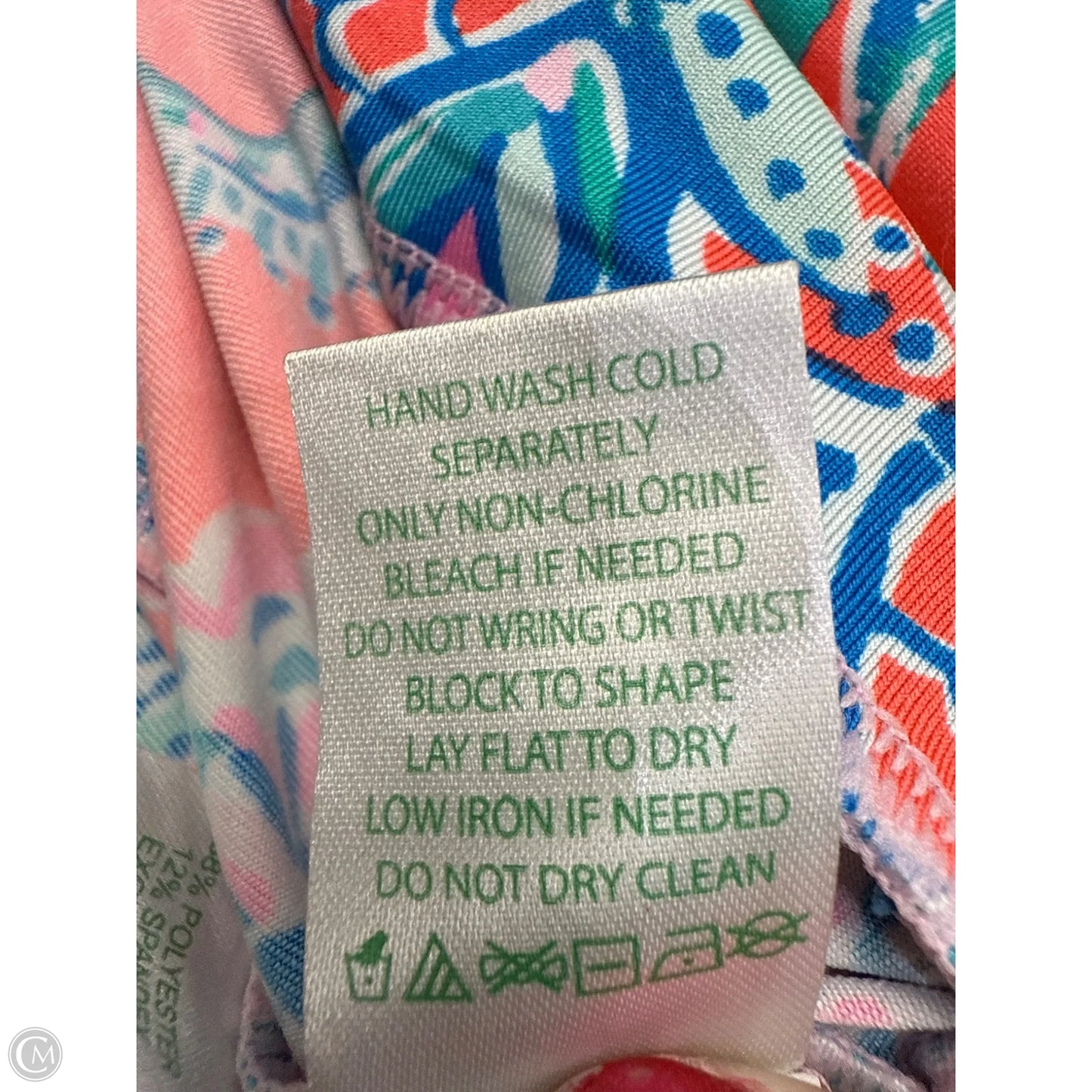Top 3/4 Sleeve Designer By Lilly Pulitzer In Pink & Red, Size: Xs