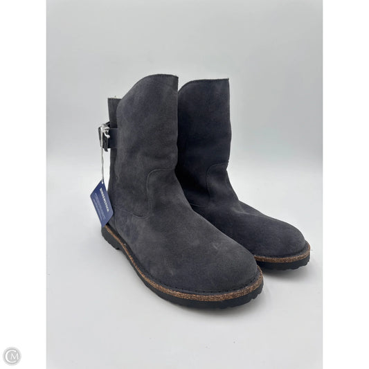 Boots Ankle Flats By Birkenstock In Grey, Size: 10