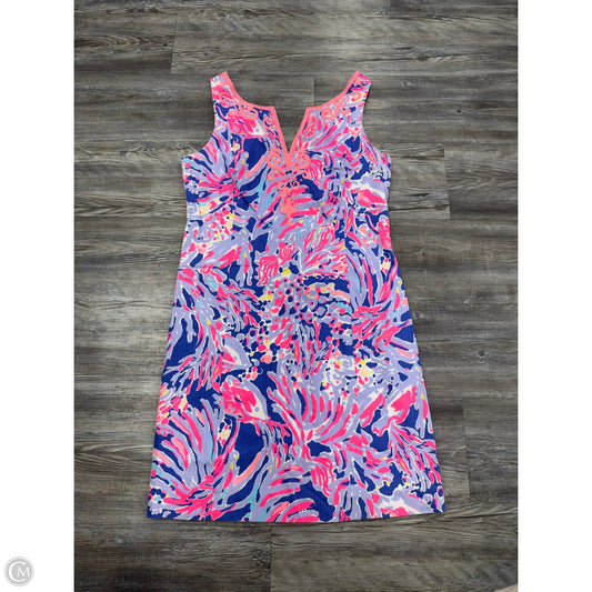 Dress Designer By Lilly Pulitzer In Pink & Purple, Size: 10