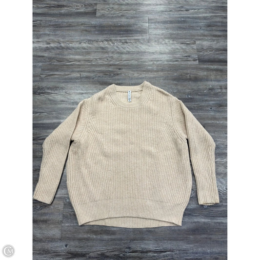 Sweater By Athleta In Beige, Size: M