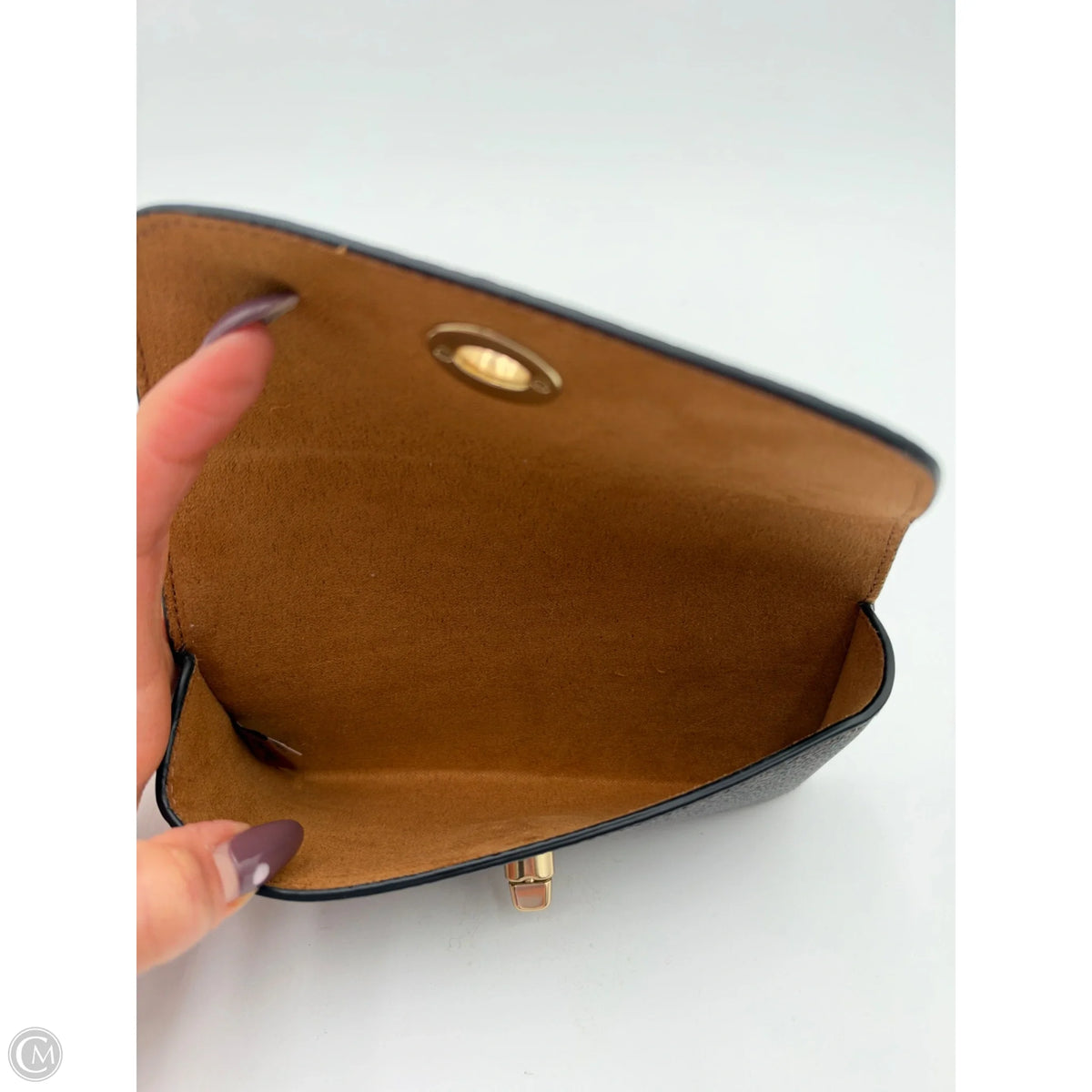 Sunglass Case Designer By Coach, Size: