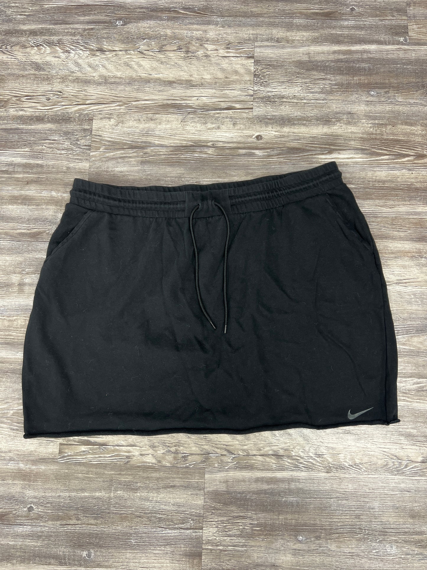 Athletic Skirt By Nike Apparel In Black, Size: 3x