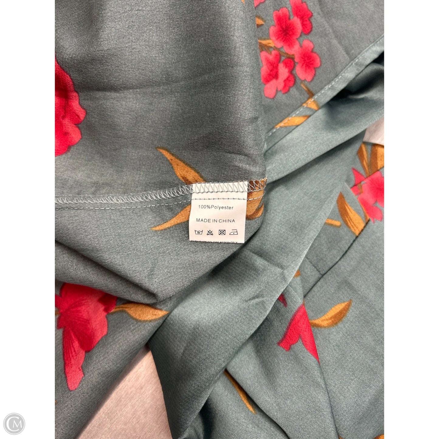 Dress Casual Maxi By Tsher In Blue & Pink, Size: L
