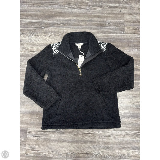 Jacket Faux Fur & Sherpa By Lilly Pulitzer In Black, Size: Xs