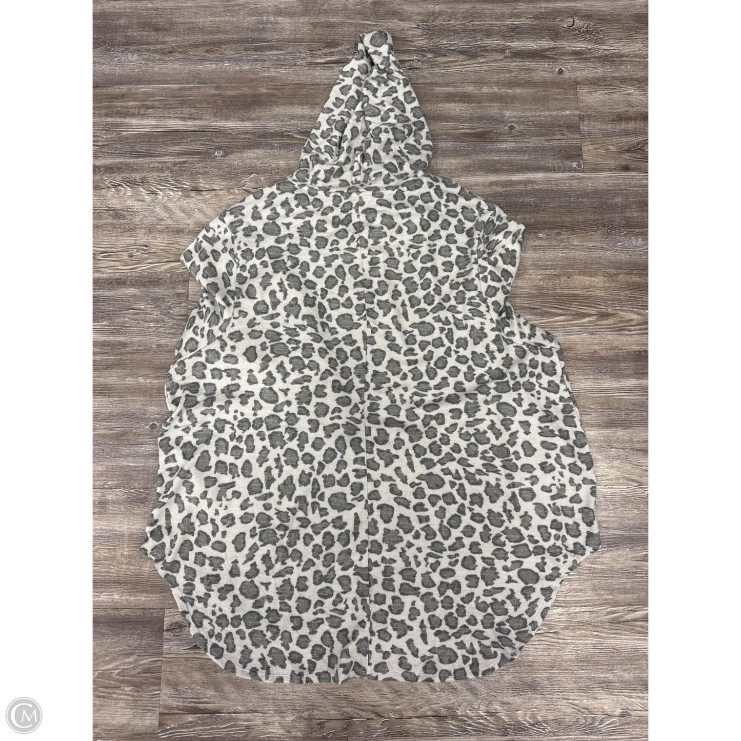 Sweatshirt Hoodie By For The Republic In Animal Print, Size: 3x