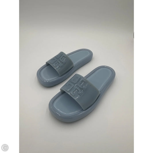 Sandals Designer By Tory Burch In Blue, Size: 9