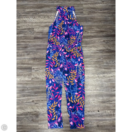 Jumpsuit By Lilly Pulitzer In Blue & Pink, Size: Xl