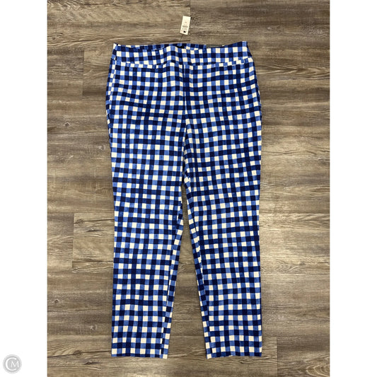 Pants Other By Talbots In Blue & White, Size: 12p