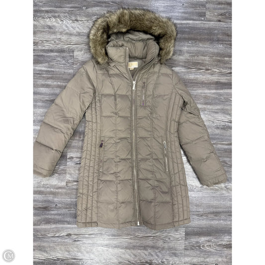 Jacket Designer By Michael By Michael Kors In Taupe, Size: S