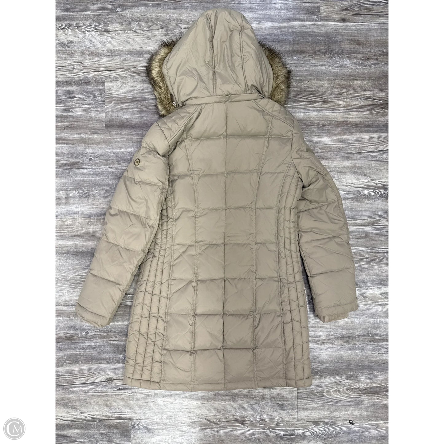Jacket Designer By Michael By Michael Kors In Taupe, Size: S