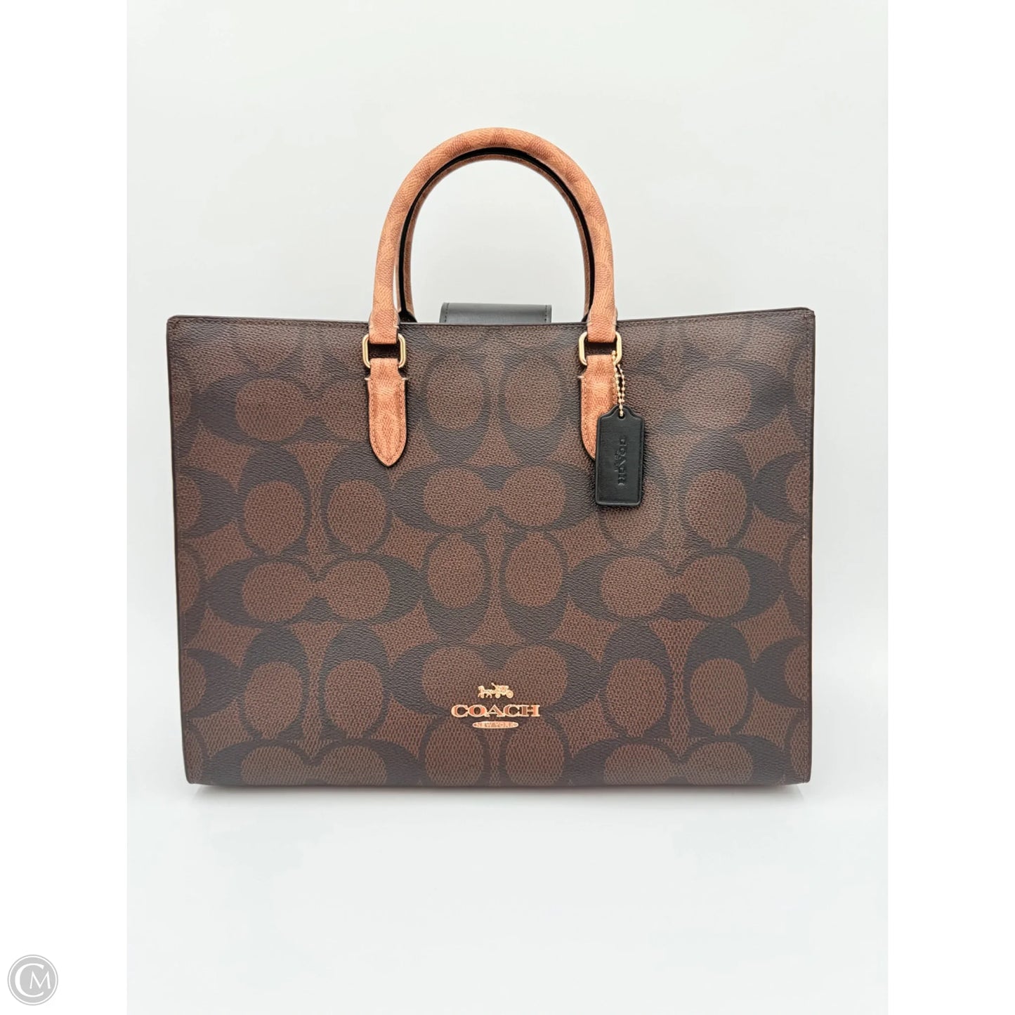 Handbag Designer By Coach, Size: Large
